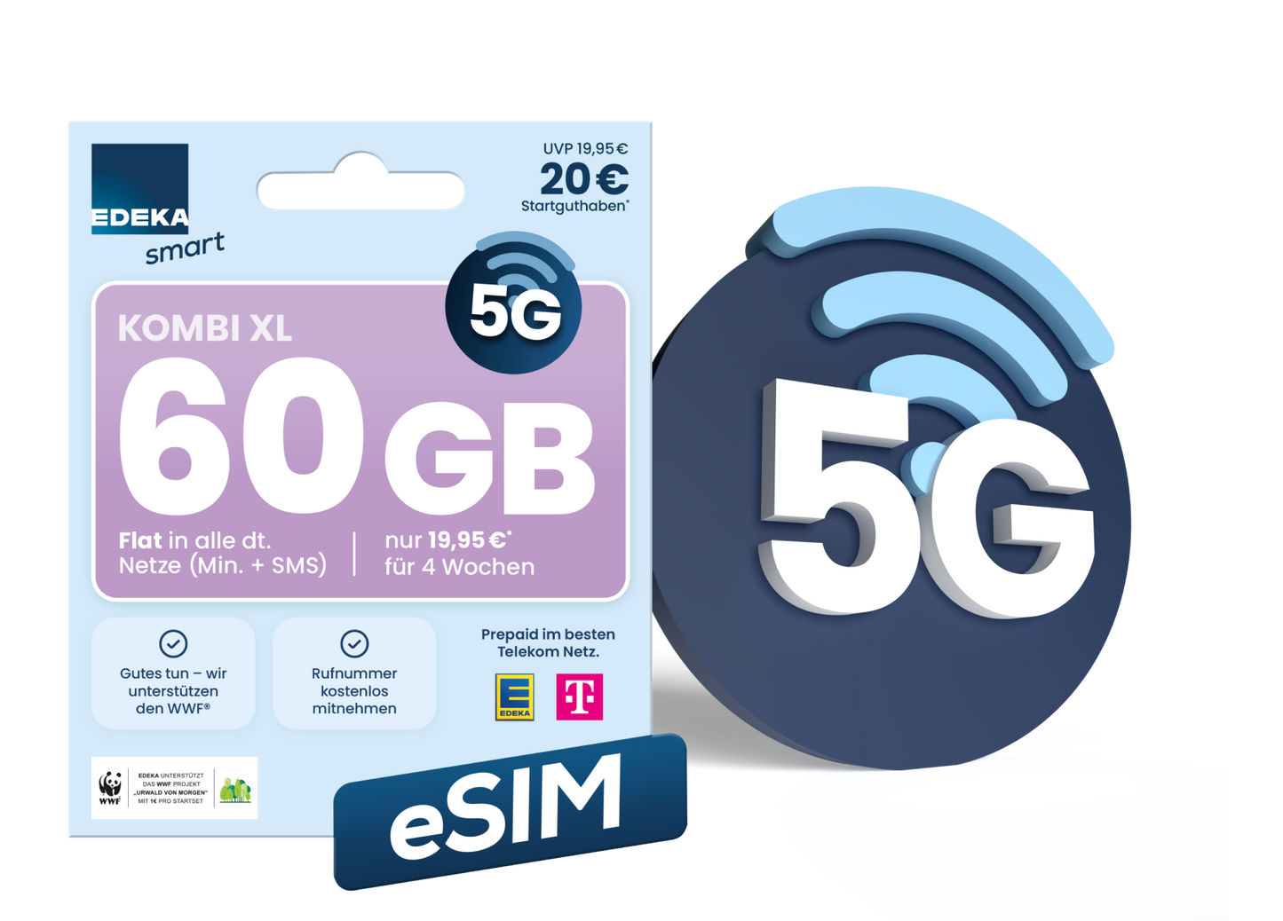 EDEKA smart kombi XL eSIM